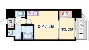 セレニテ神戸元町の物件間取画像